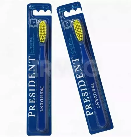 Pressident Toothbrushes: Medium Stiffness, Hard and Soft, Smokers and Exclusive, Pure and Natural, Orthodontic and Other Models and Reviews 24008_14