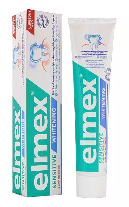 ELMEX tandepasta: samestelling, sensitief vir sensitiewe tande en beskerming van karies, pasta met fluoor van Finland, kinder- en volwasse, resensies 24031_6