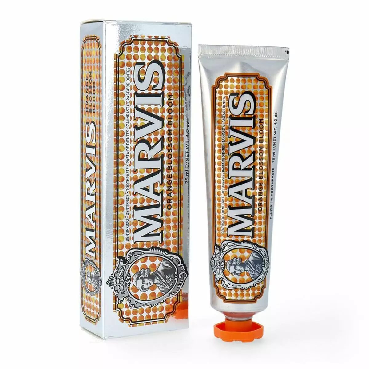 IMaris Toothpaste: I-Italian whiteling kunye ne-mintne kunye ne-jasmine incasa, ngaphandle kwe-fluorine, iseti, ukuqulunqwa kunye nohlaziyo lwamazinyo 24032_13