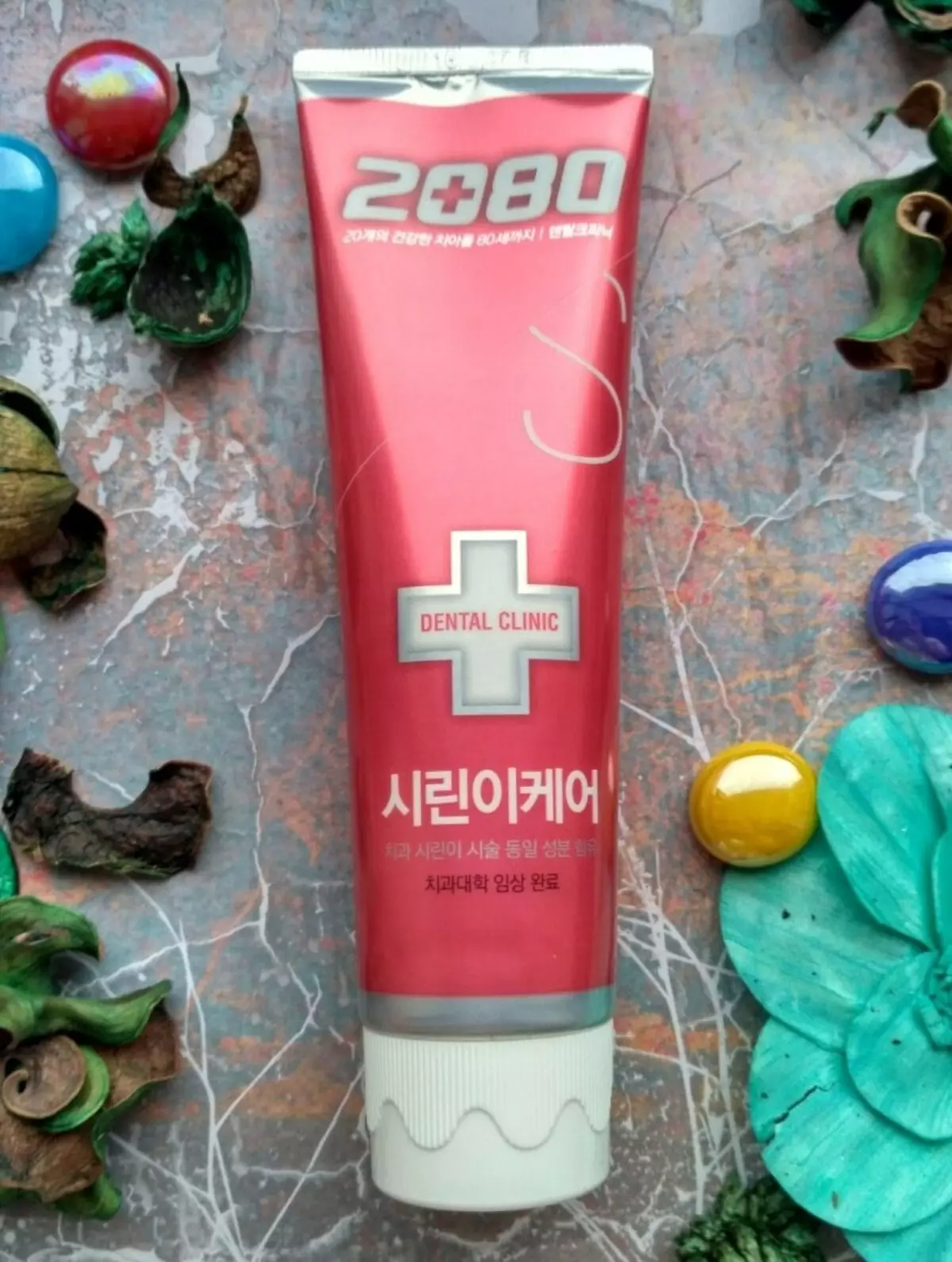 Zahnpaste Dental Klinik 2080: Pro max vun Korea a Whitening Paste, blénken wäiss a géint Steen, Kanner an aner Produkter 24050_4