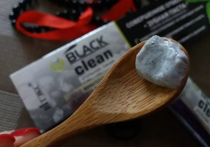 Dentifrice noire: avec du charbon actif et du bambou de carbone, pâte noire avec charbon de bois 24070_10