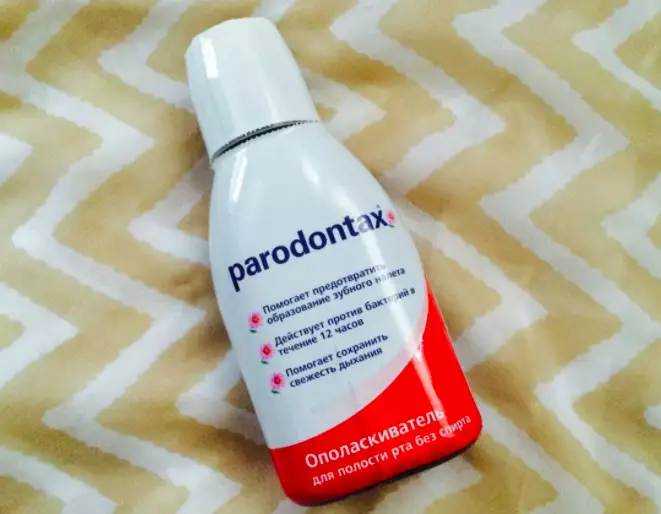 Parodontax Rinsers: Extra cho nướu và khoang miệng, rửa khác, hướng dẫn ứng dụng và bố cục 24085_16