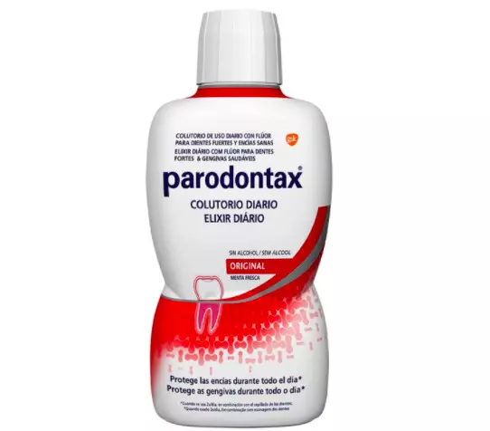 Rolos de parodontax: extra para gengivas e cavidade oral, outras lavagens, instruções de aplicação e composição 24085_18
