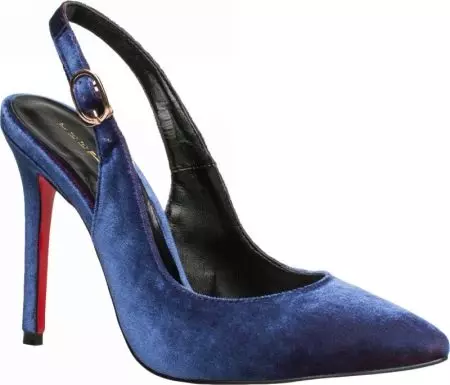 Suede Blue Shoes (37 Fotók): Mit kell viselni modellek a Suede Blue-tól 2408_14