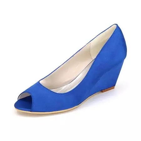 Suede Blue Shoes (37 Fotók): Mit kell viselni modellek a Suede Blue-tól 2408_17