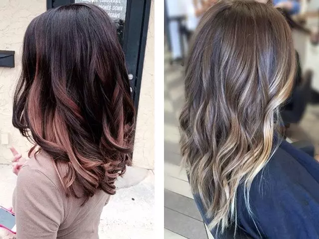 Shutush on dark hair (51 photos): Step-by-step technique of coloring short and long hair at home, is it brunette with a red sludge? 24118_2