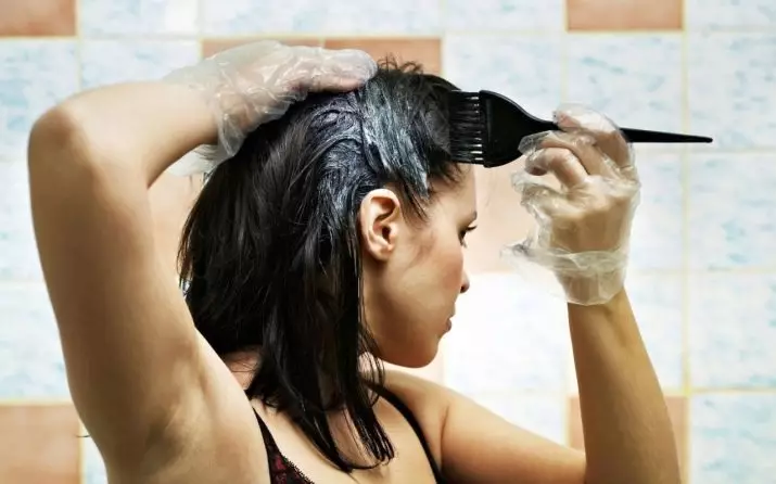 Técnica de tinción de Shatus (39 fotos): Como facer a mancha de cabelo na casa paso a paso? Esquema para o seu cumprimento da casa 24122_29