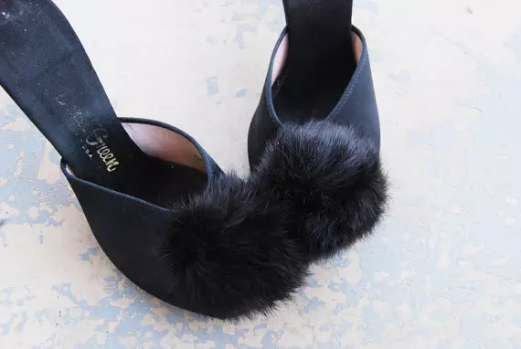 Tuisgemaakte Heel Shoes (23 foto's): Vroulike modelle met fluff 2412_19