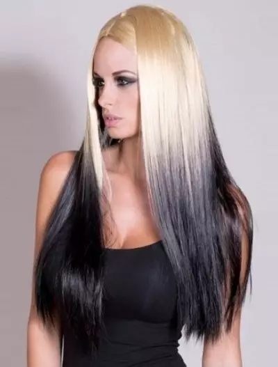 Ombre on blond hair (46 photos): staining of short and long hair, painting of the strand of medium length 24155_14