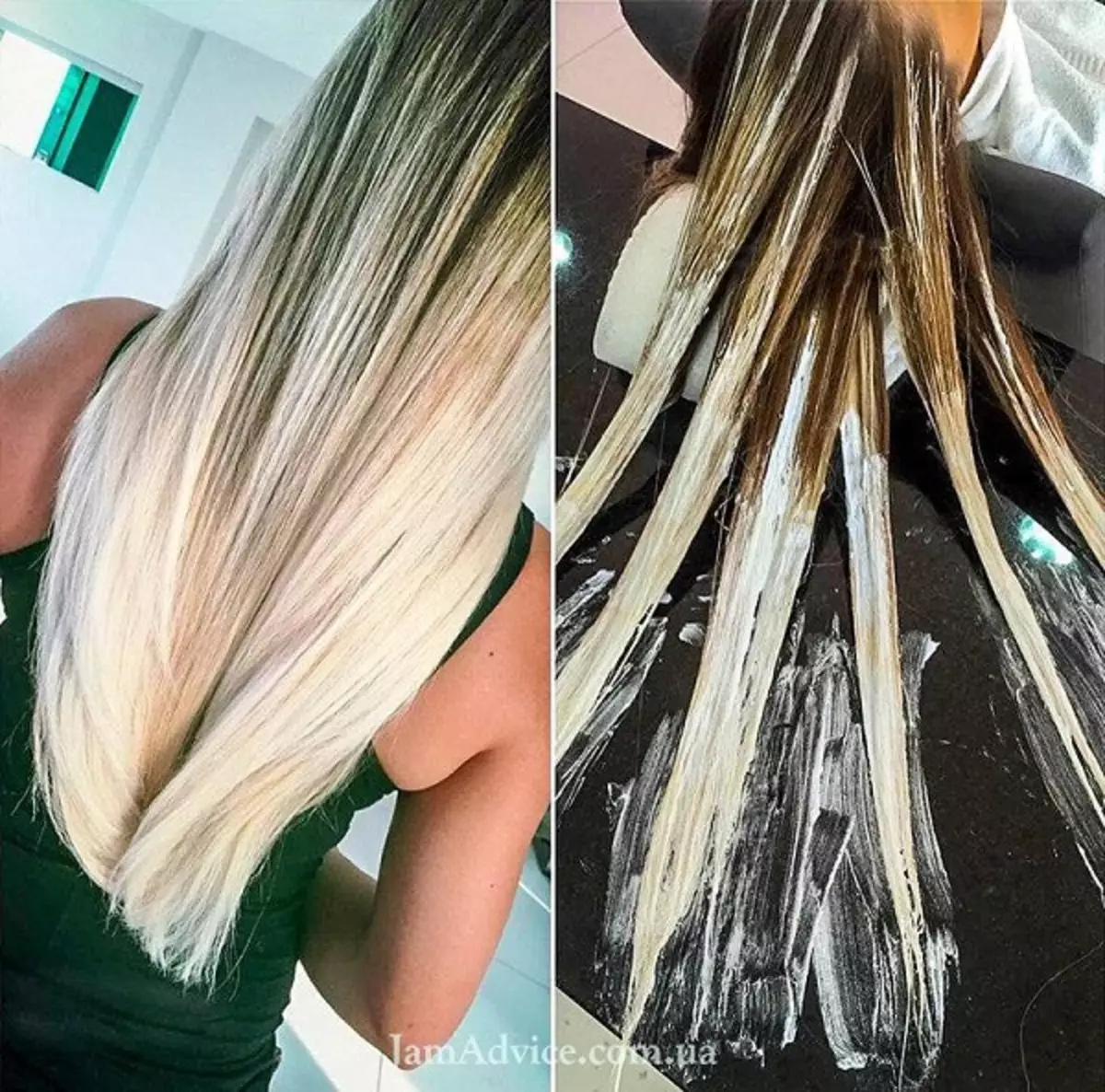 Ombre on blond hair (46 photos): staining of short and long hair, painting of the strand of medium length 24155_31