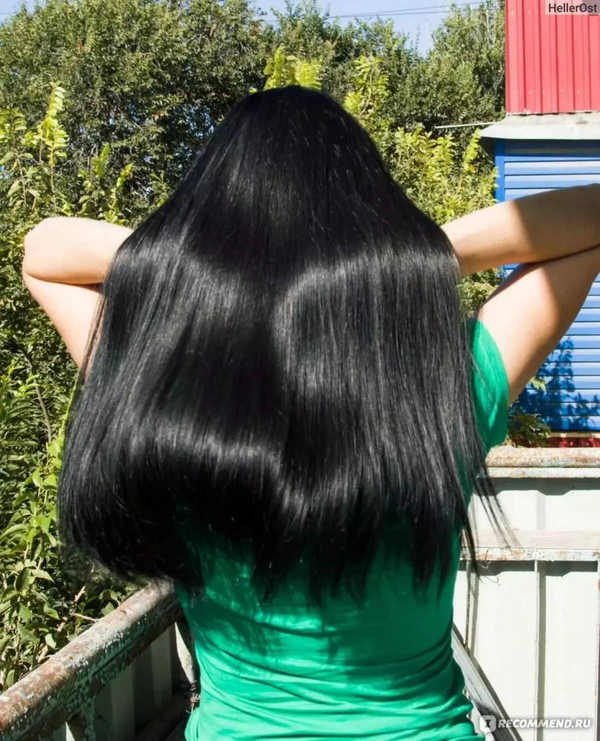 Black Henna za kosu (21 fotografije): Da li kan crno? Za što je potrebno? Kako ga koristiti? Recenzije 24172_18