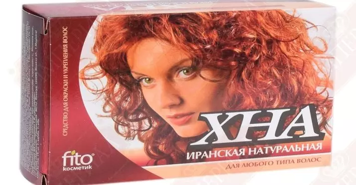 Hennè iraniano (51 foto): come scegliere un huhu naturale con un petrolio rapido per la pittura dei capelli? Di che colore può essere ottenuto? Quanto hai bisogno di tenere incolori Huhu sui capelli? Recensioni 24174_2