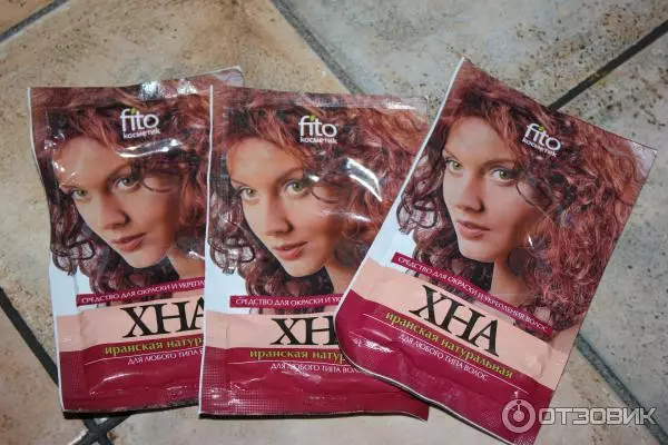 Henna iranien (51 photos): Comment choisir un huhu naturel avec une huile rapide pour peindre les cheveux? Quelle couleur peut être obtenue? Combien avez-vous besoin de garder l'incolore Huhu sur les cheveux? Commentaires 24174_34