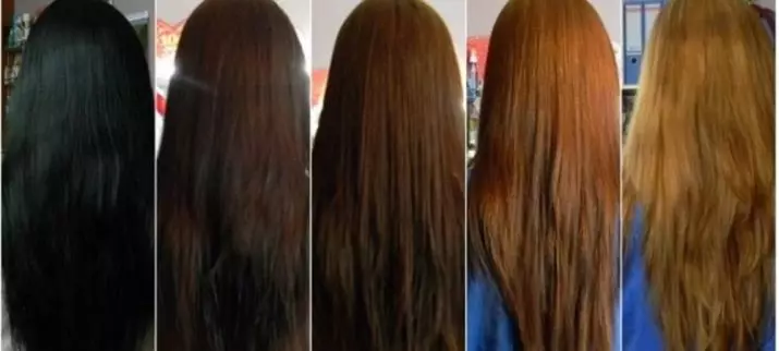 Lavado para el cabello (62 fotos): ¿Qué es? ¿Qué medios para decapar el cabello es mejor? ¿Cómo restaurar el cabello después del lavado de color? 24189_28
