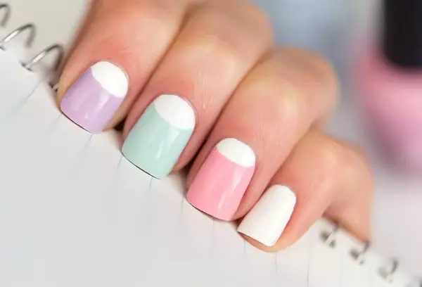 Bright Manicure Gel Lacquer (36 Foto): Ide Desain Kuku dengan warna oranye 24212_29