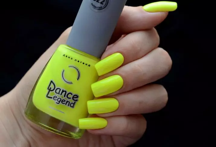 Manicure dengan Lacquer Gel Kuning (55 Foto): Desain Kuku Warna Sine-Kuning dan Manicure Baru dalam Nada Kuning Ringan dengan Turquoise 24213_2