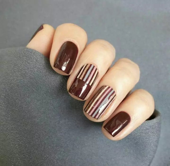 Nail design with gel lacquer in autumn 2021 (74 photos): ideas and colors of autumn manicure, novelties shades of coating, popular topics in design 24244_6