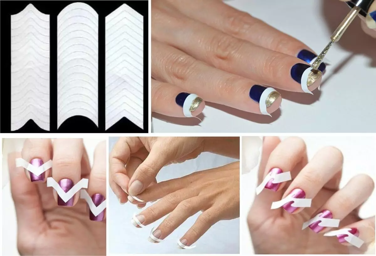 Francuski manicure żel-lakier (144 zdjęć): Jak zrobić w domu, nowe produkty i modne opcje powlekania 2021. White Reverse francuski na naturalnych paznokciach 24246_101