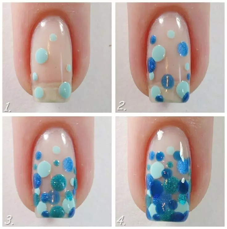Simple drawings on nails with gel varnish for beginners (99 photos): How to draw simple patterns at home? The easiest manicure options 24251_36