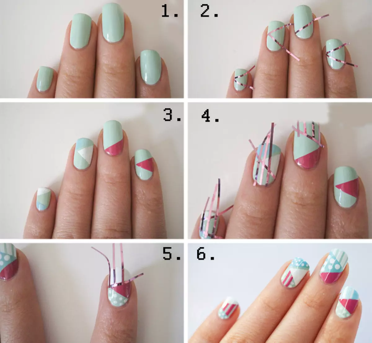 Simple drawings on nails with gel varnish for beginners (99 photos): How to draw simple patterns at home? The easiest manicure options 24251_86