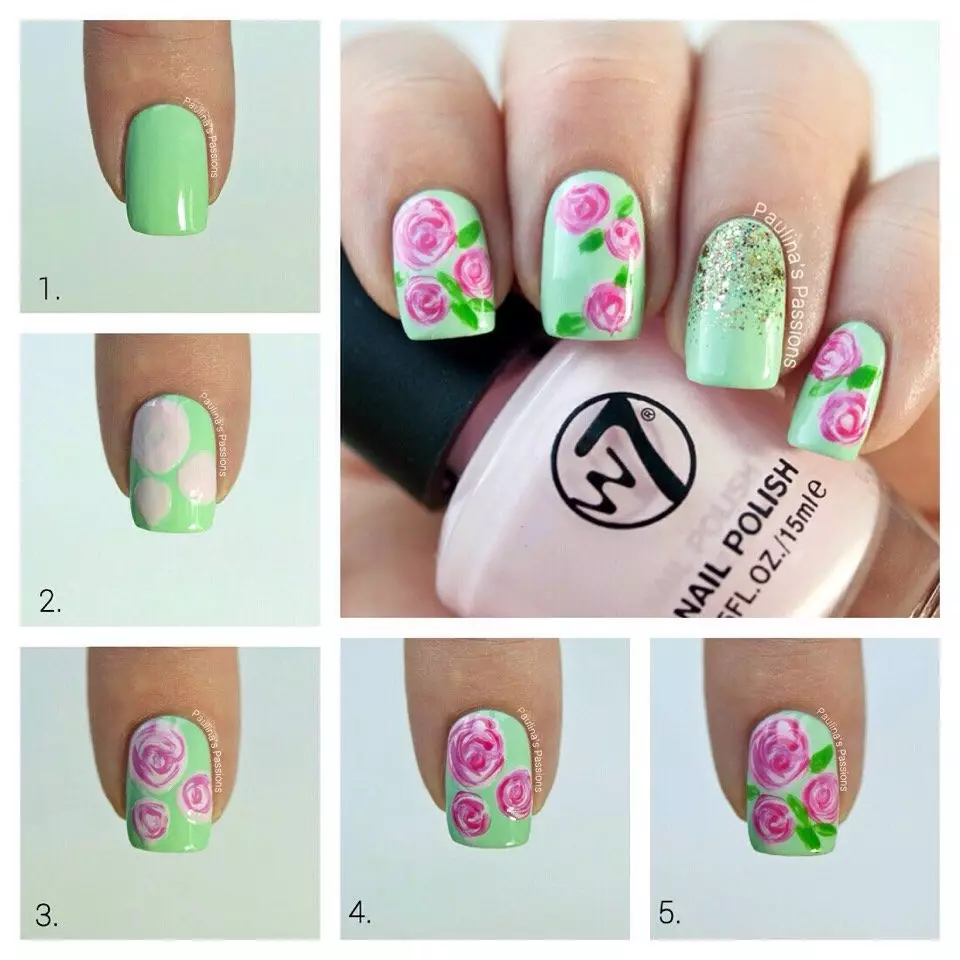 Simple drawings on nails with gel varnish for beginners (99 photos): How to draw simple patterns at home? The easiest manicure options 24251_98