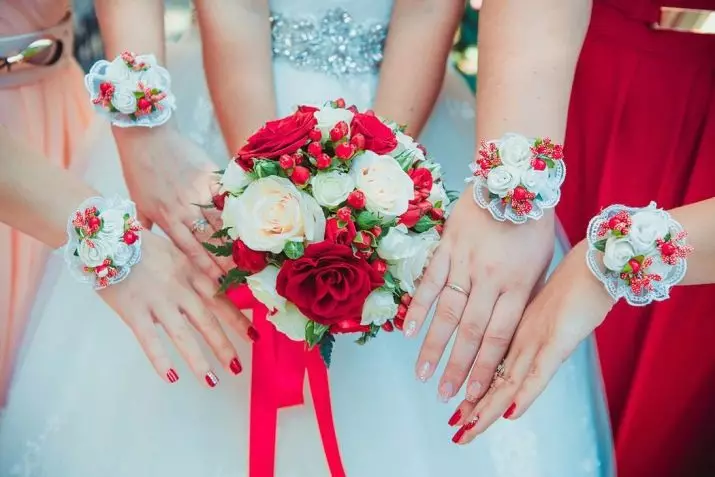 manicure Wedding gel, varnish (44 photos): ແນວຄວາມຄິດສໍາລັບການອອກແບບຕະປູຂອງ bride ໄດ້ໄດ້ 24258_44