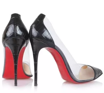 Shoes with silicone inserts (64 photos): models with transparent inserts on the sides, reviews about them 2425_40