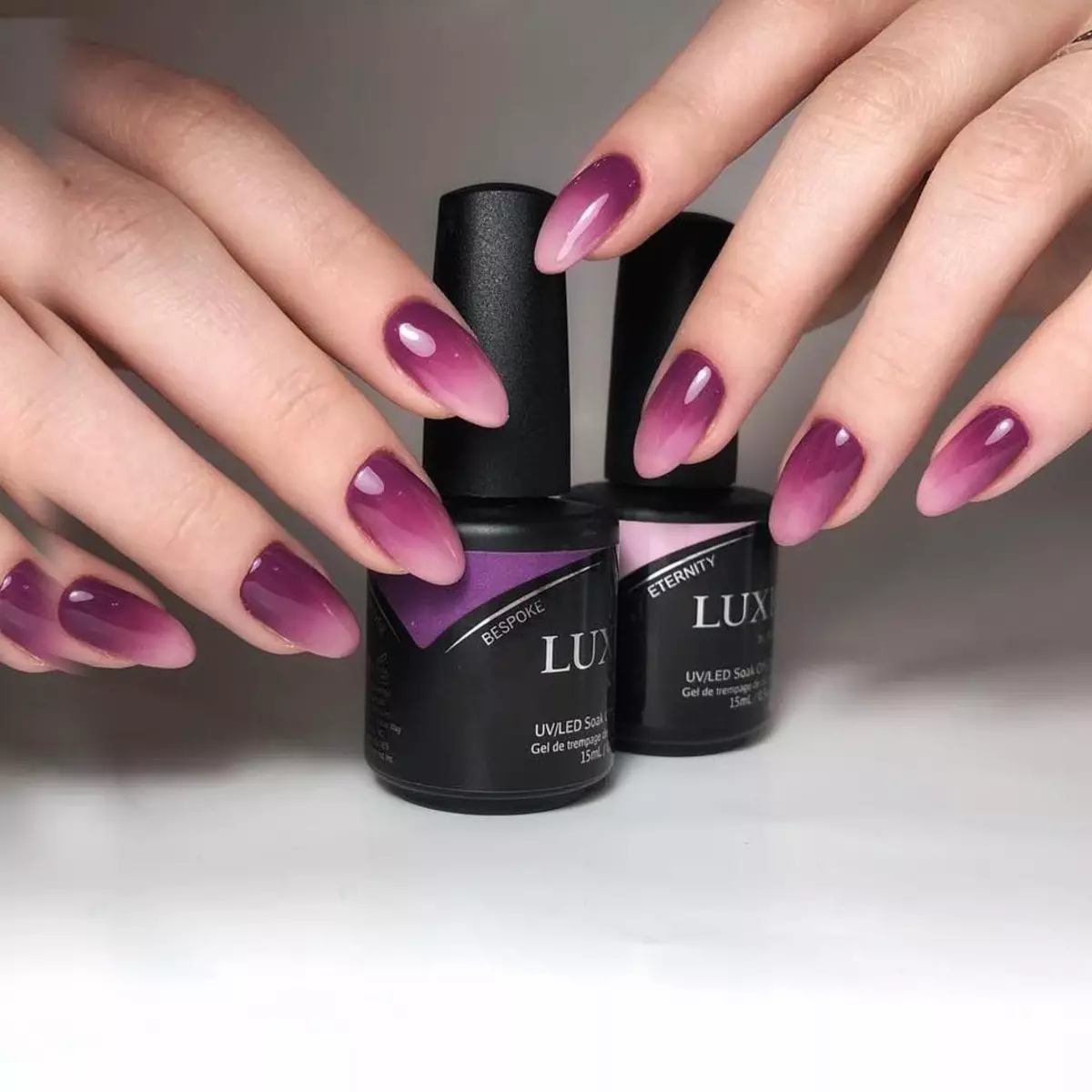 Гель-лак Luxio (70 фото): склад і палітра кольорів. Як виглядає покриття Blush на нігтях? Відгуки майстрів 24262_65