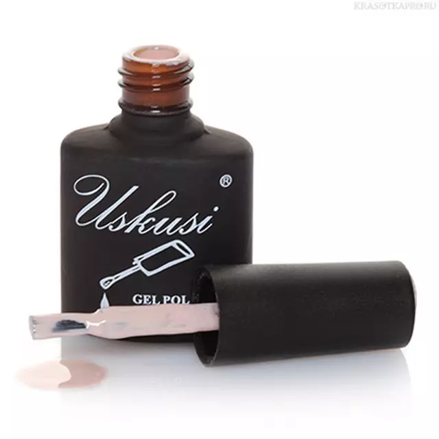 Uskusi gel lacquer: લક્ષણો, રંગો પેલેટ અને સ્નાતકોત્તર 24264_7