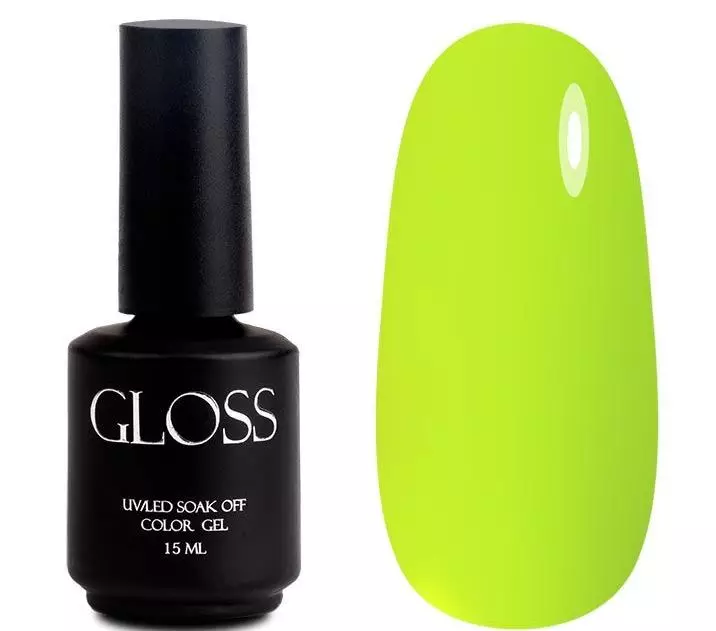 Glans gel lak: vernis karakteristiek, kleurenpalet, beoordelingen 24276_11