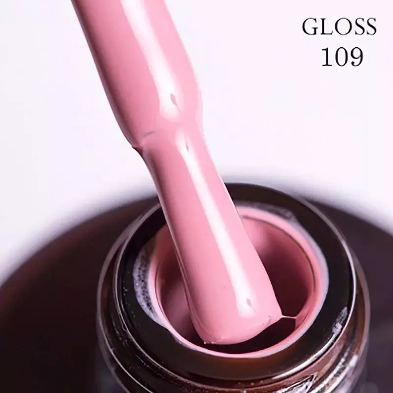 Gloss Gel Lacquer: Barnia ezaugarria, kolore paleta, berrikuspenak 24276_14