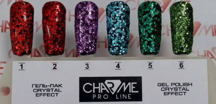 Charme Gel Lacquer: Características de Naka Chica e Pro Line, comentarios 24289_18