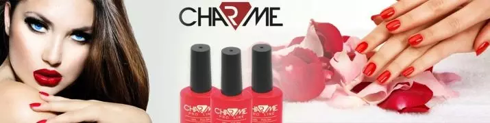 Charme Gel Lacquer: Taybetmendiyên Naka Chica û Rêza Pro, Nirxandin 24289_2