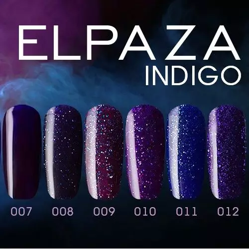 Elpaza جیل Lacquer: رومانٹک سیریز وارنش، رنگ پیلیٹ، ماسٹروں کی تجاویز کی خصوصیات 24294_24