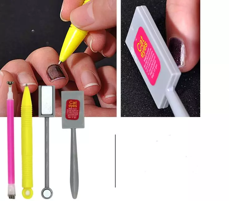 凝膠清漆磁鐵（30張）：如何使用手柄進行雙邊磁性修指甲？指甲球如何工作？ 24321_17