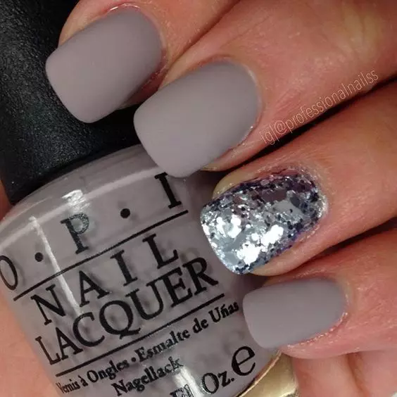 Manicura lleugera Matte (52 fotos): disseny d'ungles de colors brillants 24380_35