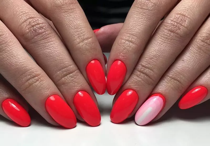 Bright Pink Manicure (63 Billeder): Nail Design med sure og neonfarver 24387_3