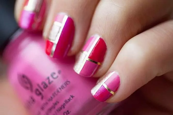 Bright Pink Manicure (63 Billeder): Nail Design med sure og neonfarver 24387_58