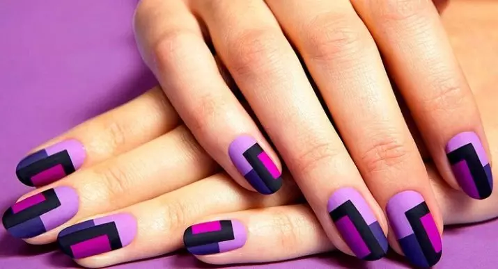 粉红紫色修指甲（44张）：钉子设计与清漆的想法 24399_25