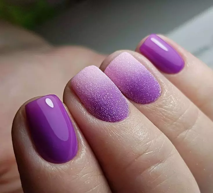 粉红紫色修指甲（44张）：钉子设计与清漆的想法 24399_37