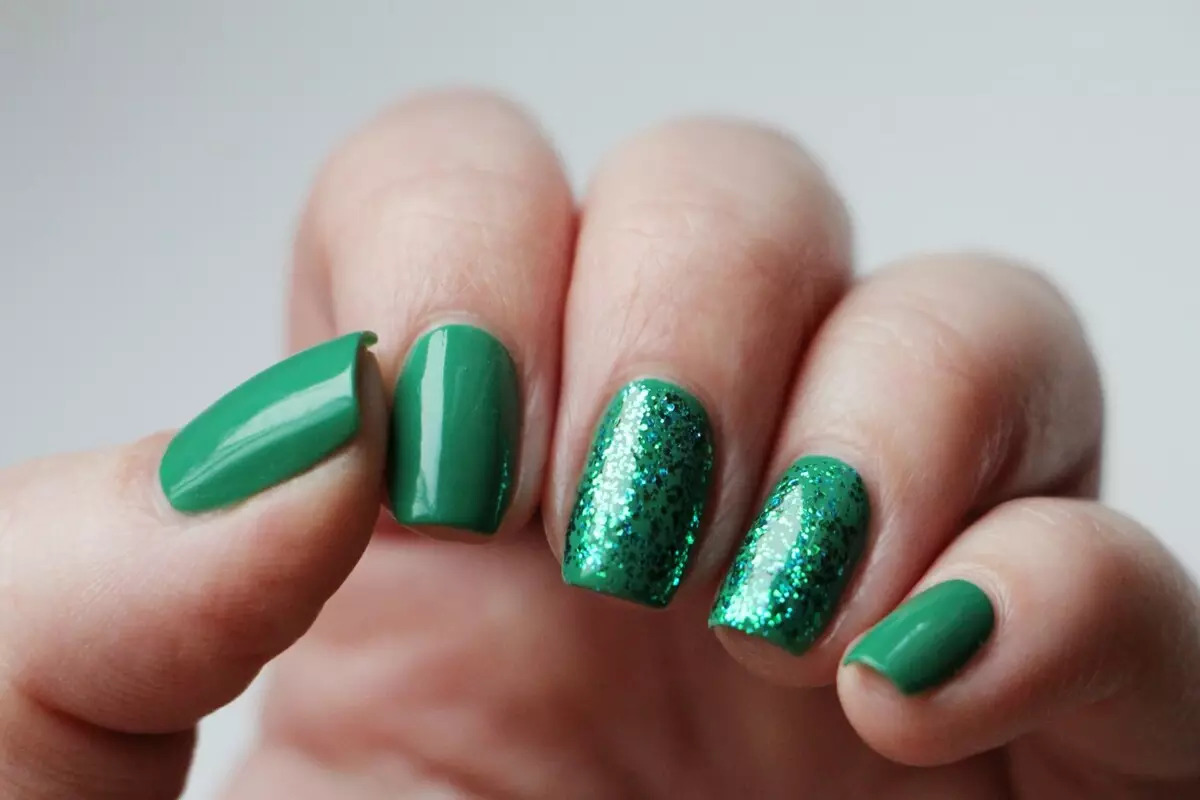 Green Nails Design (Linepe tsa 60): MINT TIRL LE MOTSI OA BOTSI, LITLHAKISO TSA BOPHELO 24444_27