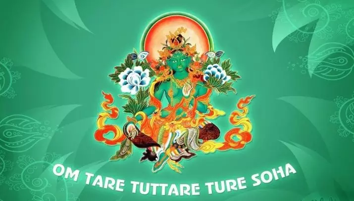 Mantra White Tara: qoraalka iyo qiimaha, akhriska iyo qawaaniinta dhageysiga, saamaynta la sameeyay 24500_11