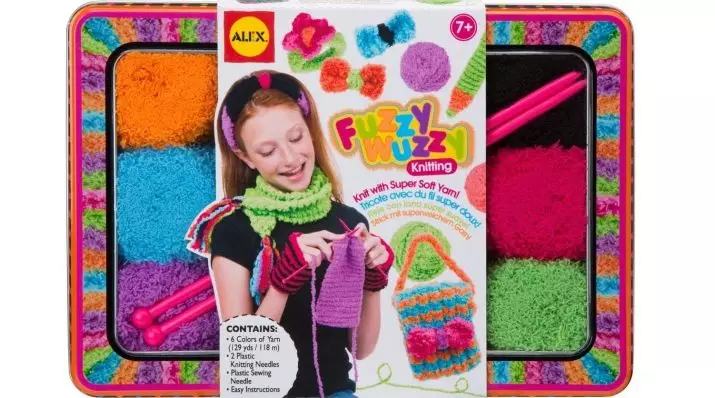 Плетење множества: детски колекции за плетење играчки, торби и ранци капчиња, алатки за креативност и подароци плетење сета 24509_27
