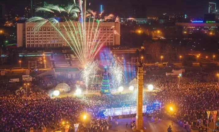سال نو قزاقستان: چگونه جشن تعطیلات سال نو در قزاقستان؟ چند قزاقستان استراحت می کنند؟ سنت ها و آداب و رسوم در تعطیلات 24567_2