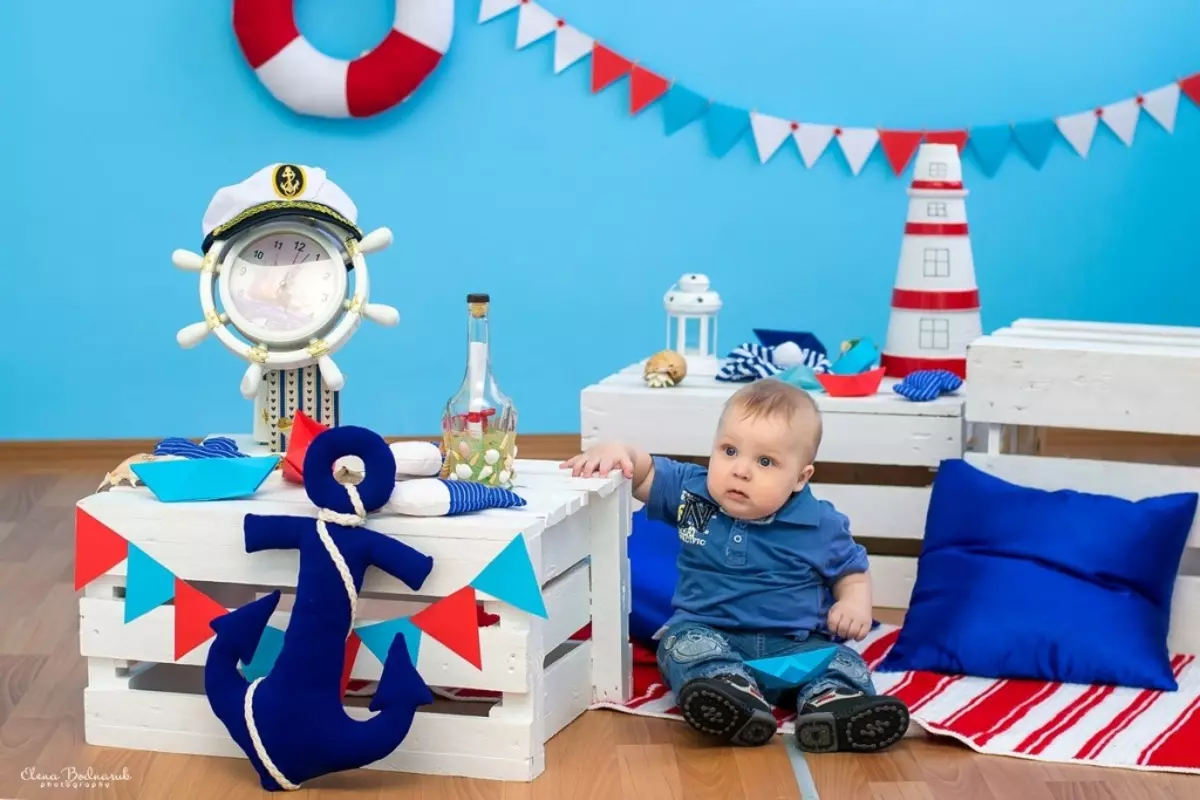 Verjaardag decoratie 1 jaar verjaardag: Hoe de kamer van de baby met eigen handen te versieren? Ideeën die het vakantiehuis van kinderen versieren 24611_15