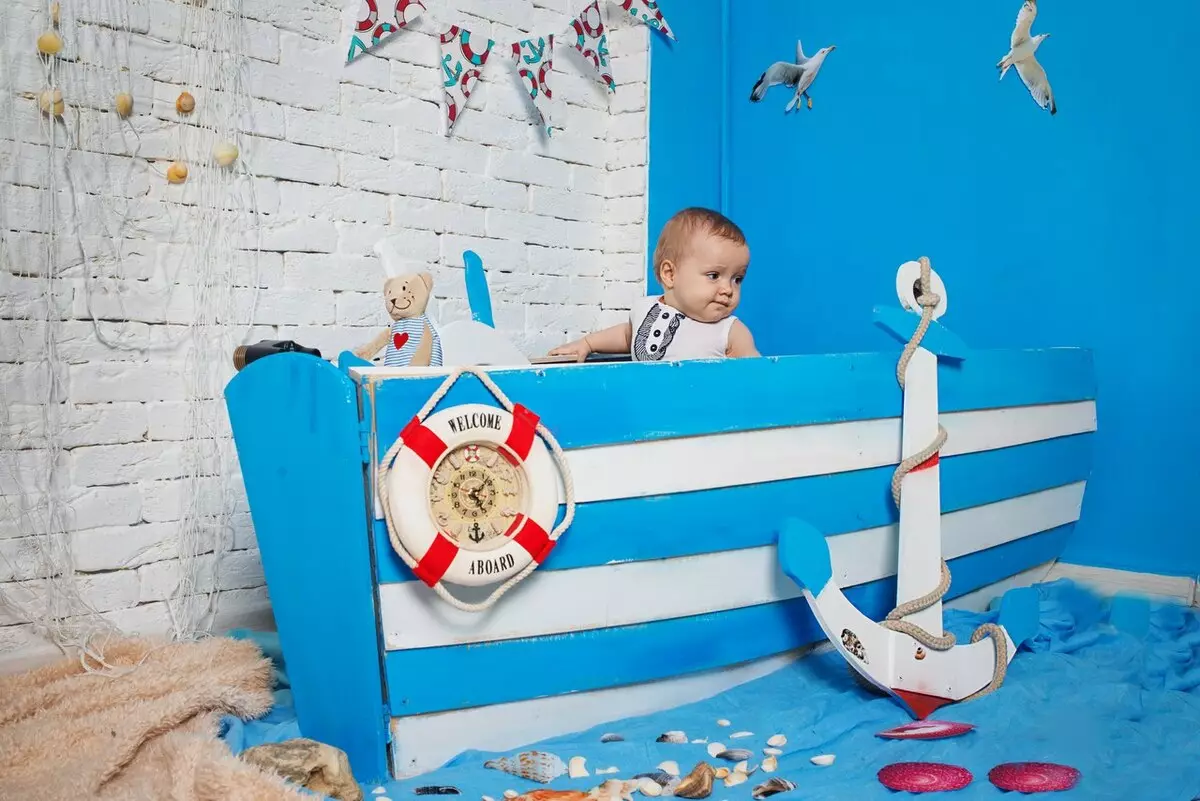 Fødselsdags dekoration 1 års fødselsdag: Hvordan dekorere babyens værelse med egne hænder? Idéer, der udsmykker børns sommerhus 24611_16