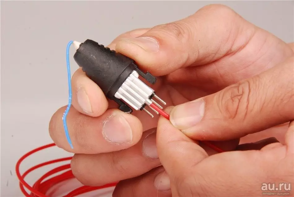 수리 3D 펜 : 왜 플라스틱을 지연시키지 않고 작동하지 않습니까? 핸들을 켜지 않을 때 손잡이를 분해하는 방법은 무엇입니까? 가열하면 고치는 방법은 무엇입니까? 24656_17