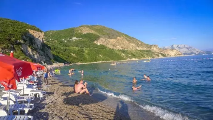 Strando Yaz en Montenegro (27 fotoj): Kie li kaj kiel atingi lin? Strandaj trajtoj en Budva-Komunumo 24677_24