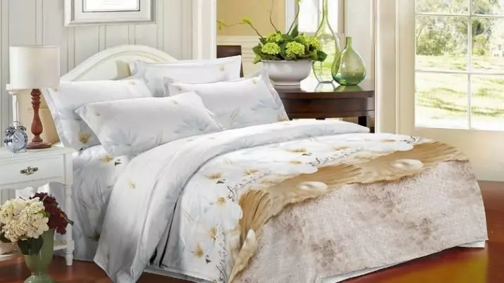 Yatak çarşafları (53 fotoğraflar): Güzel kitler. Hangi uyku olanakları en kaliteli ve bunları nasıl seçeceğiniz? Üretme 24720_17