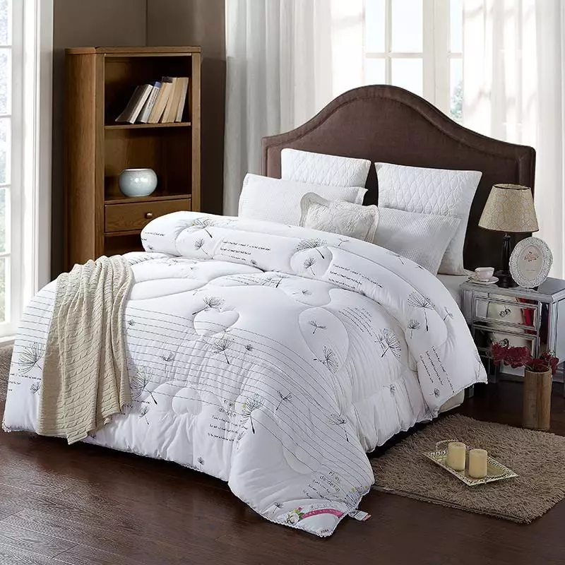 Ropa de cama con una manta en lugar de una edredón: elija un kit de verano o un conjunto 24724_7